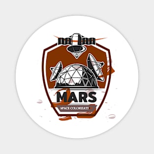 occupy mars Magnet